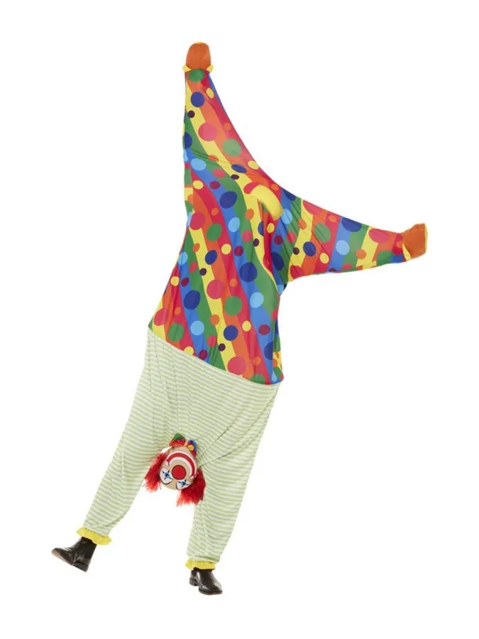 ADULT UPSIDE DOWN CLOWN COSTUME