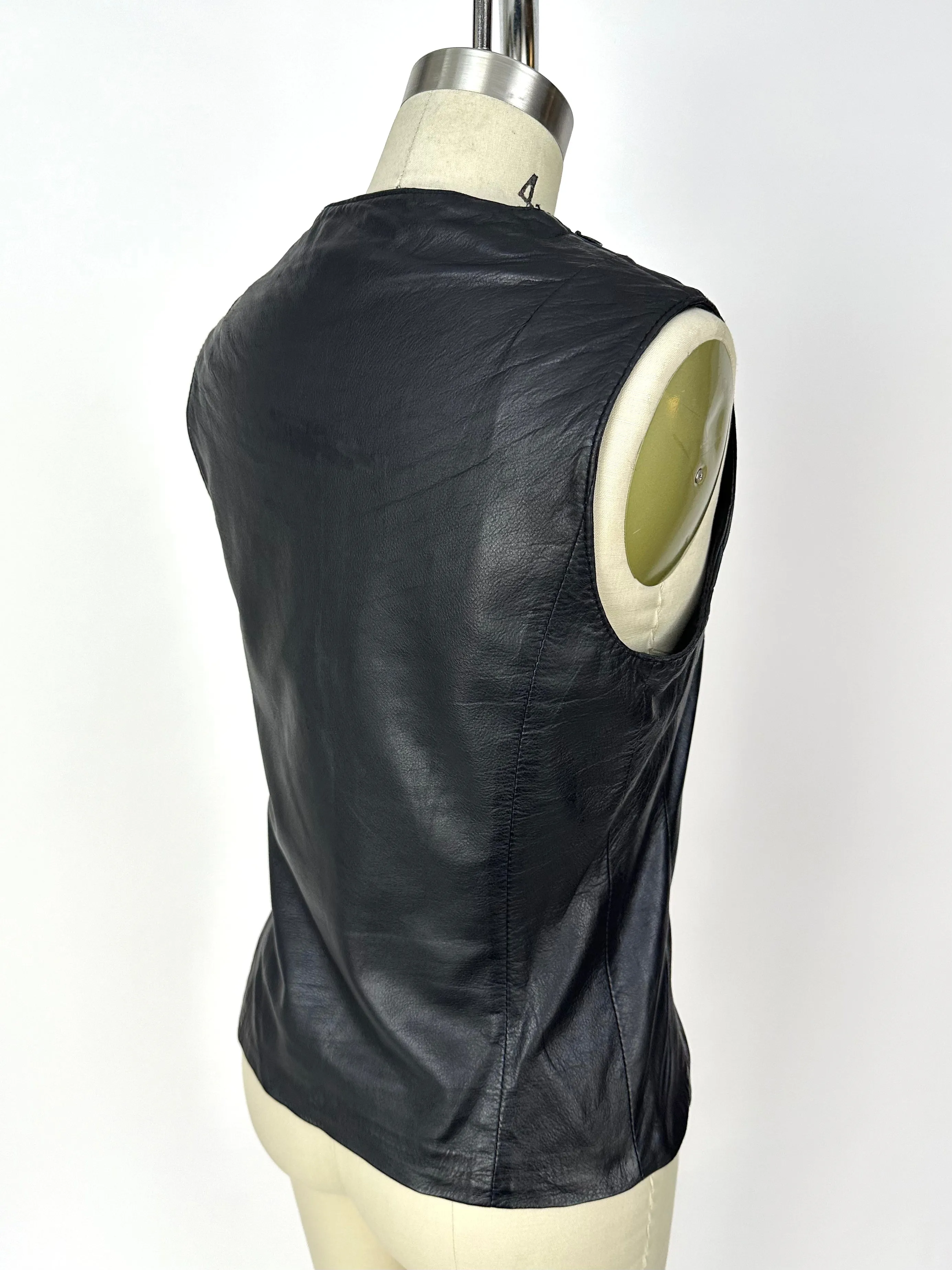 Ann Demeulemeester Lamb Leather Gilet