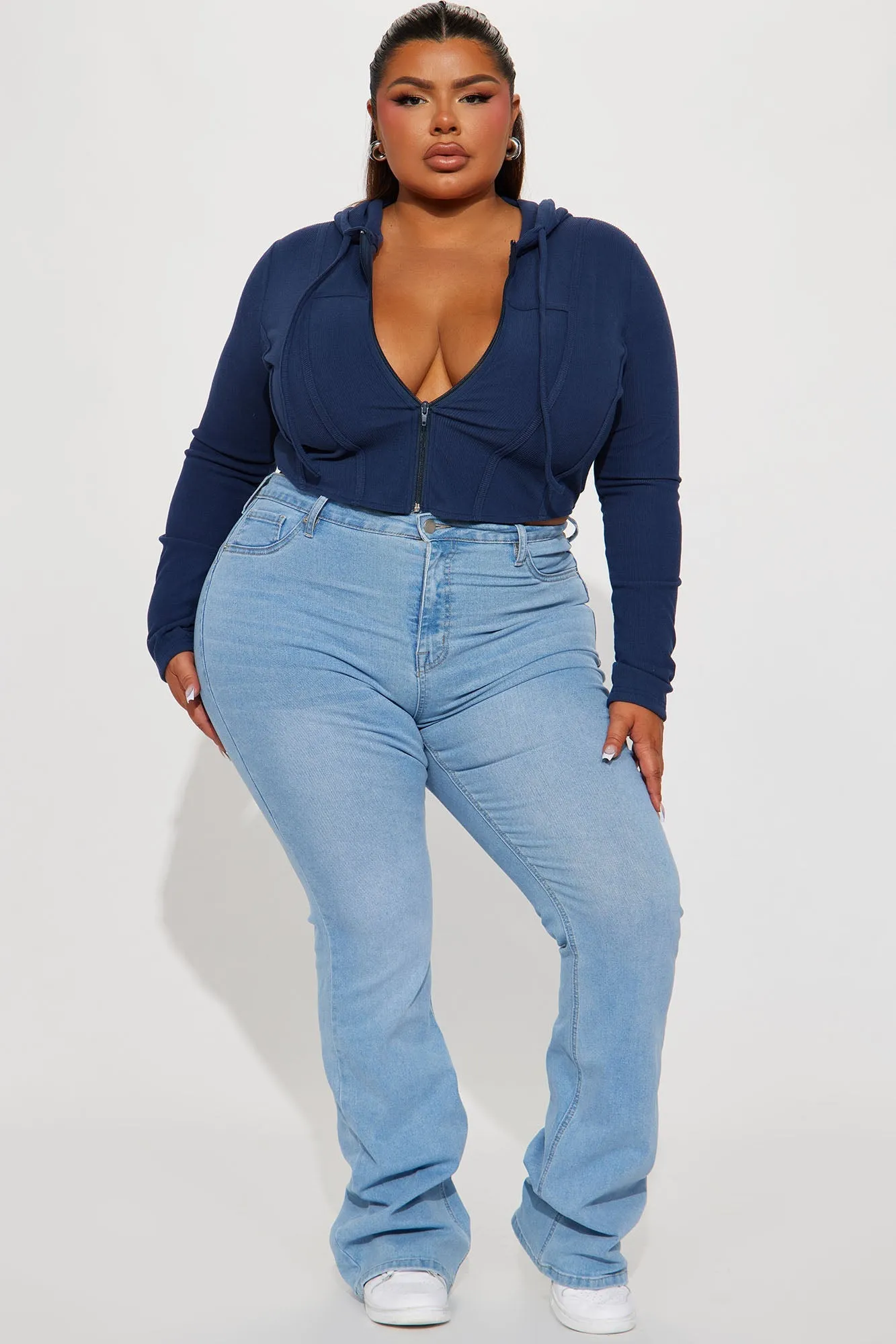 At Your Best Lounge Hoodie - Navy