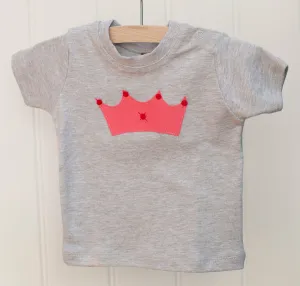 Baby Crown T-shirt - Grey