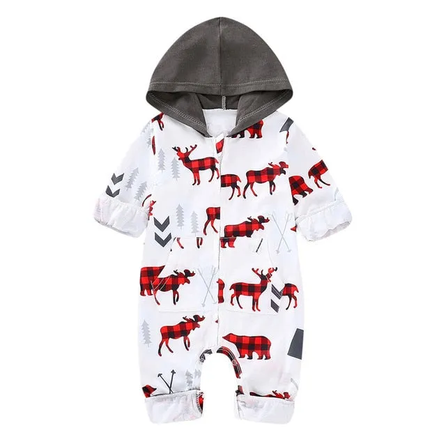 Baby Romper Winter Clothes Costume Onesie