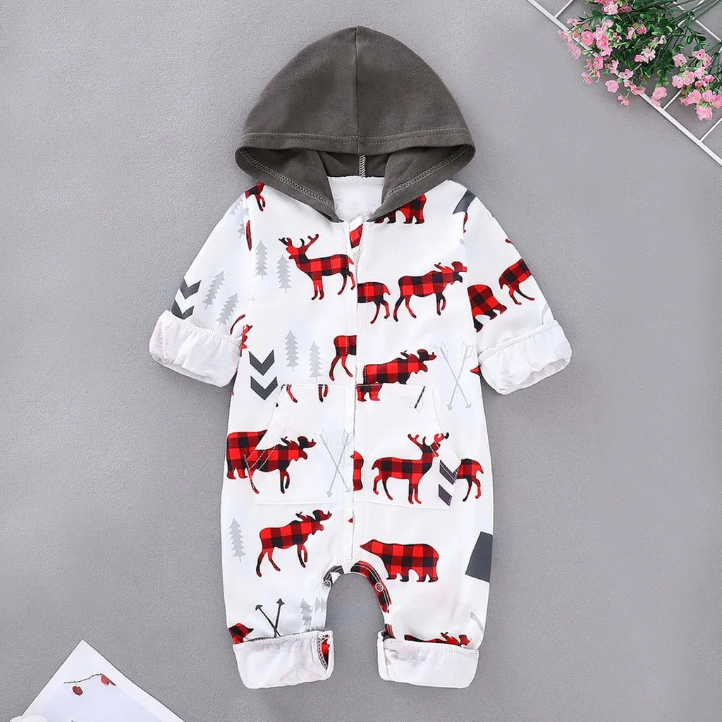 Baby Romper Winter Clothes Costume Onesie