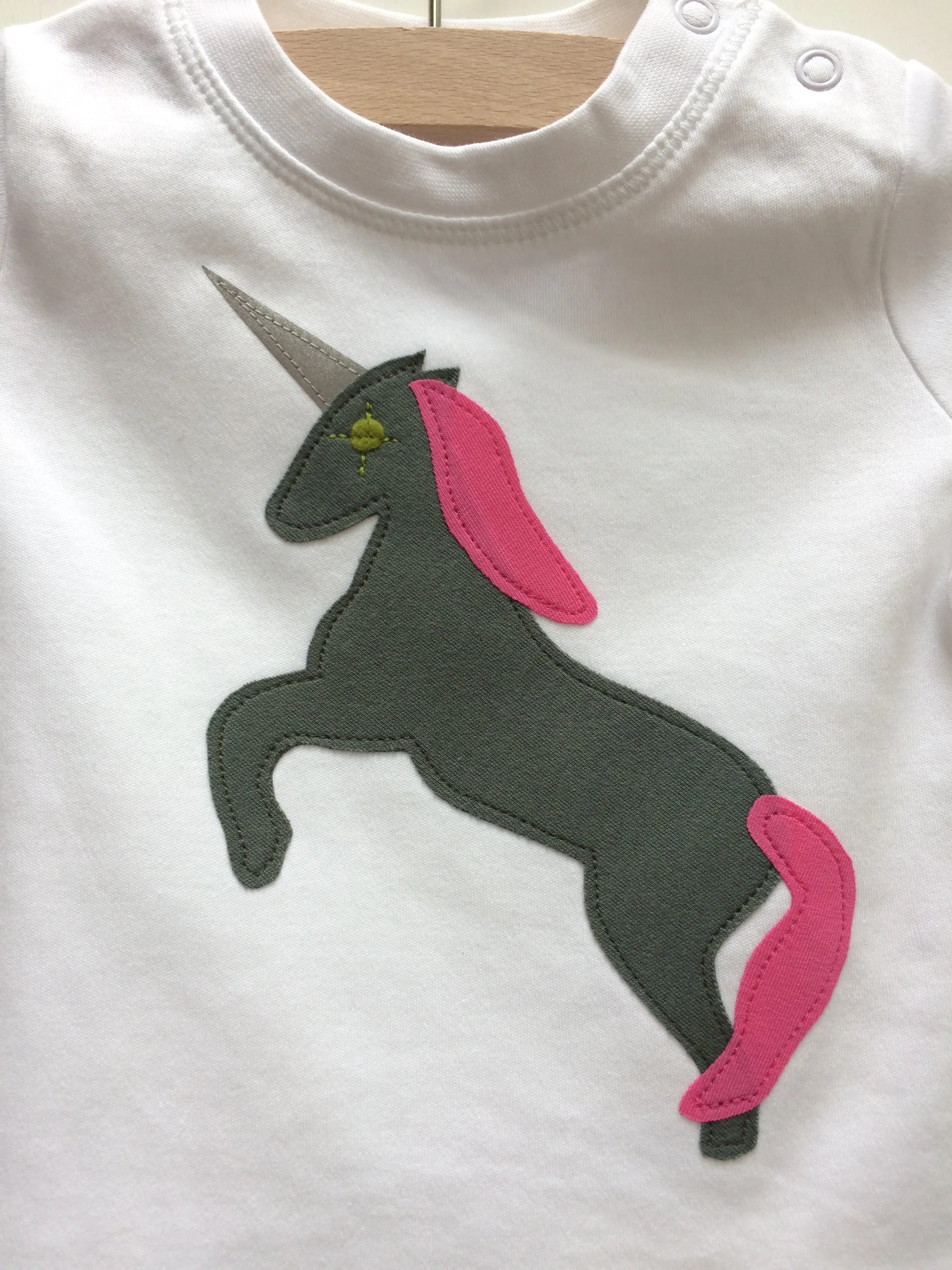 Baby Unicorn T-shirt - White