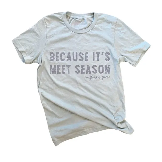Because It's Meet Season™️ in Dusty Blue