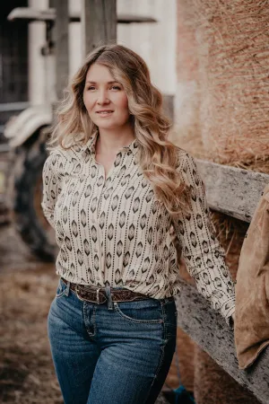 'Billie Jean' Long Sleeve Button Up by Ariat (S-XL)