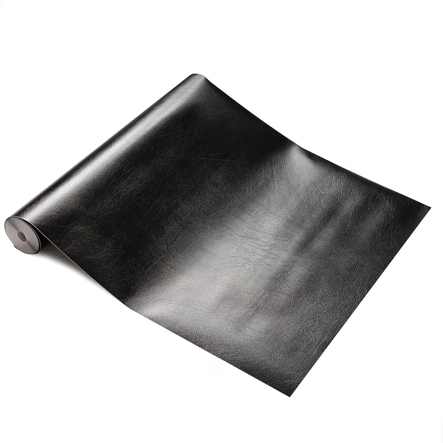 Black Leather (450mm, Self-Adhesive)