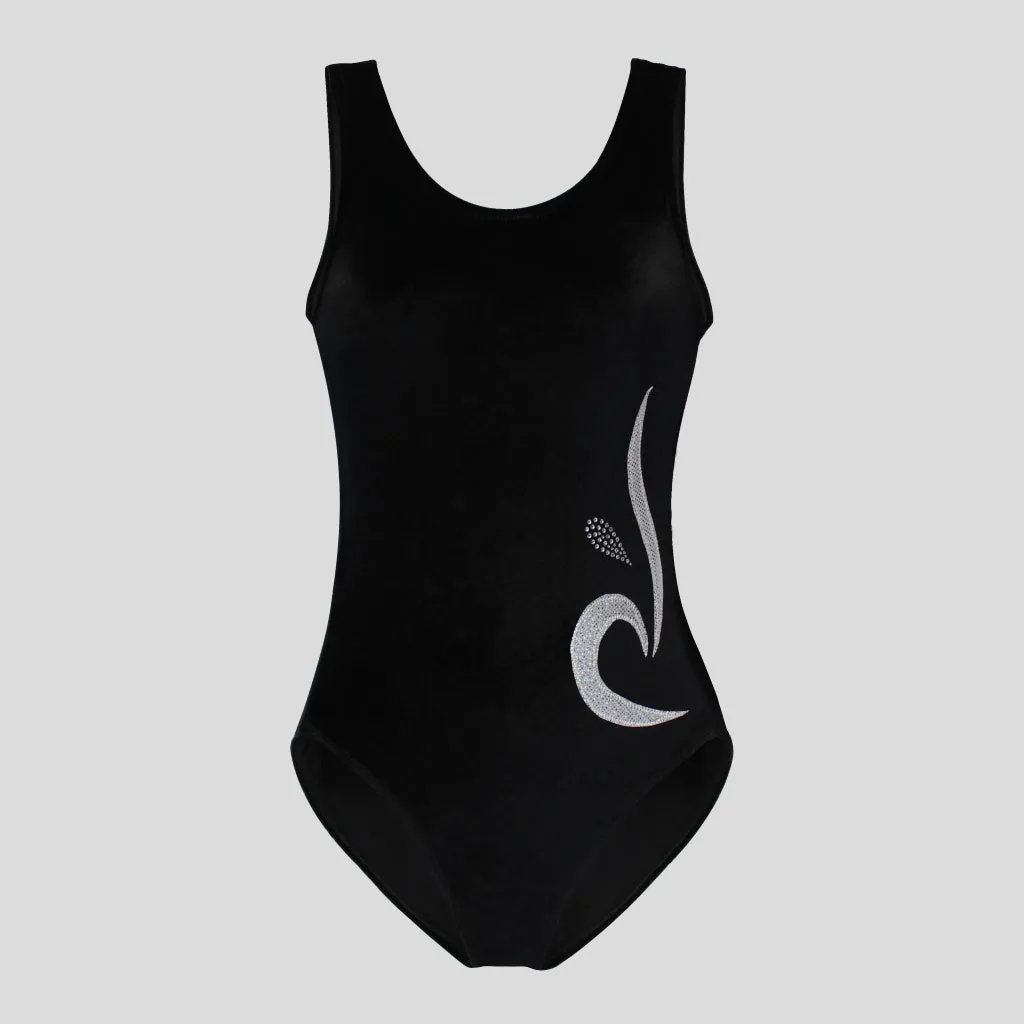 Black Velvet Leotard
