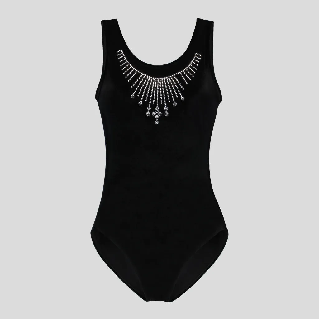 Black Velvet Leotard
