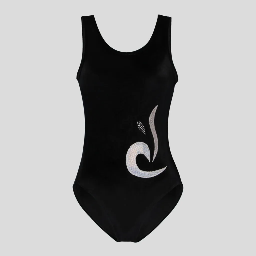 Black Velvet Leotard