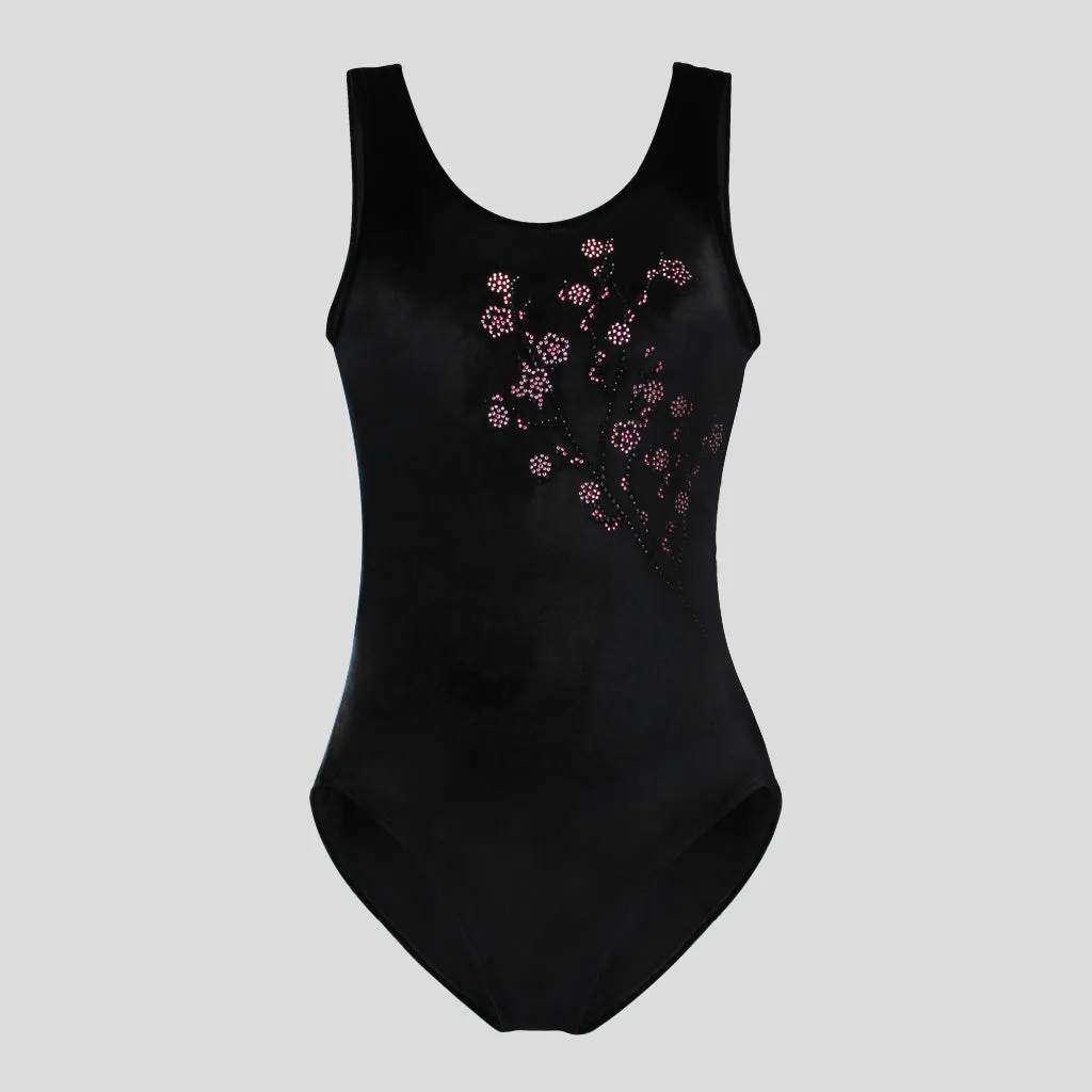Black Velvet Leotard
