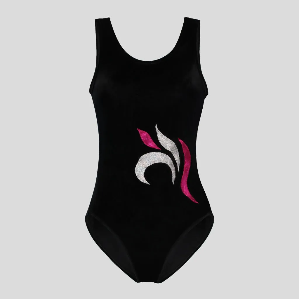 Black Velvet Leotard