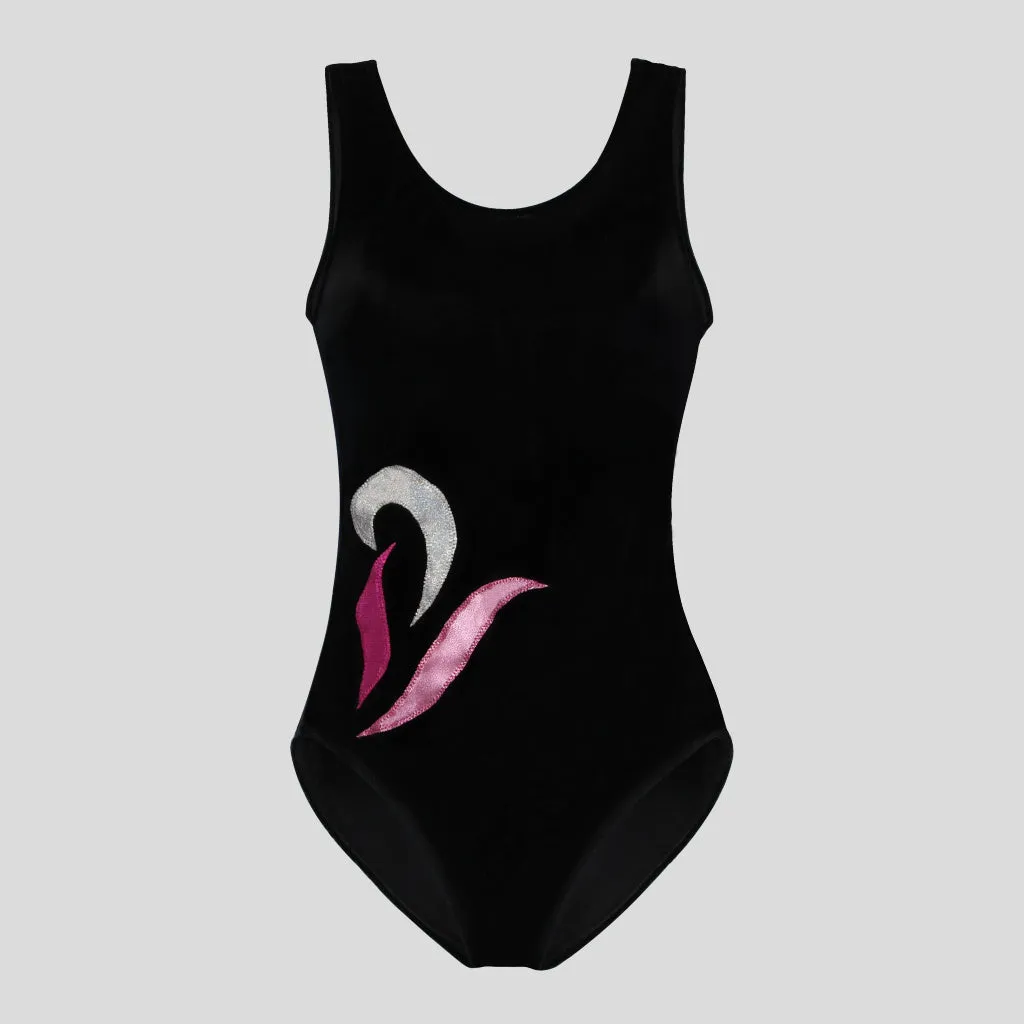 Black Velvet Leotard