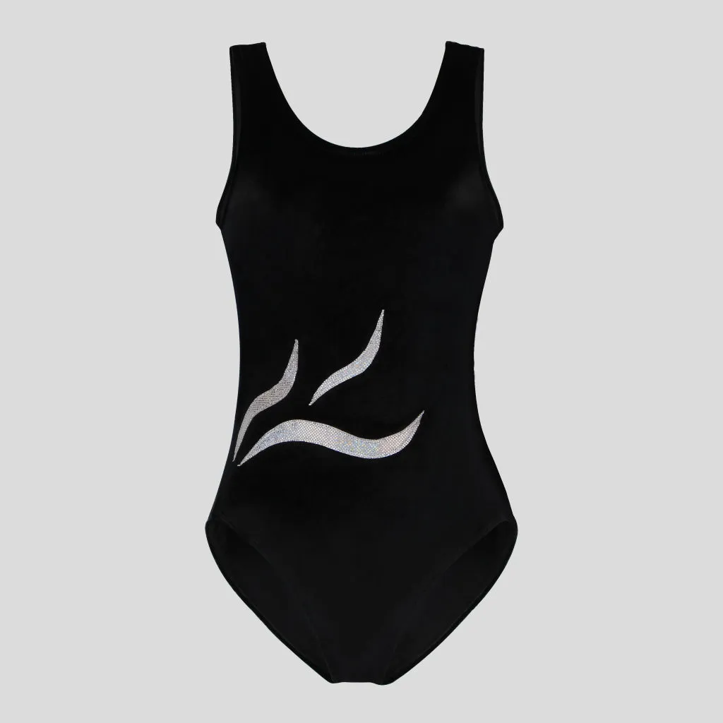 Black Velvet Leotard