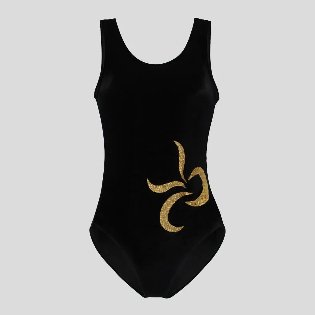 Black Velvet Leotard