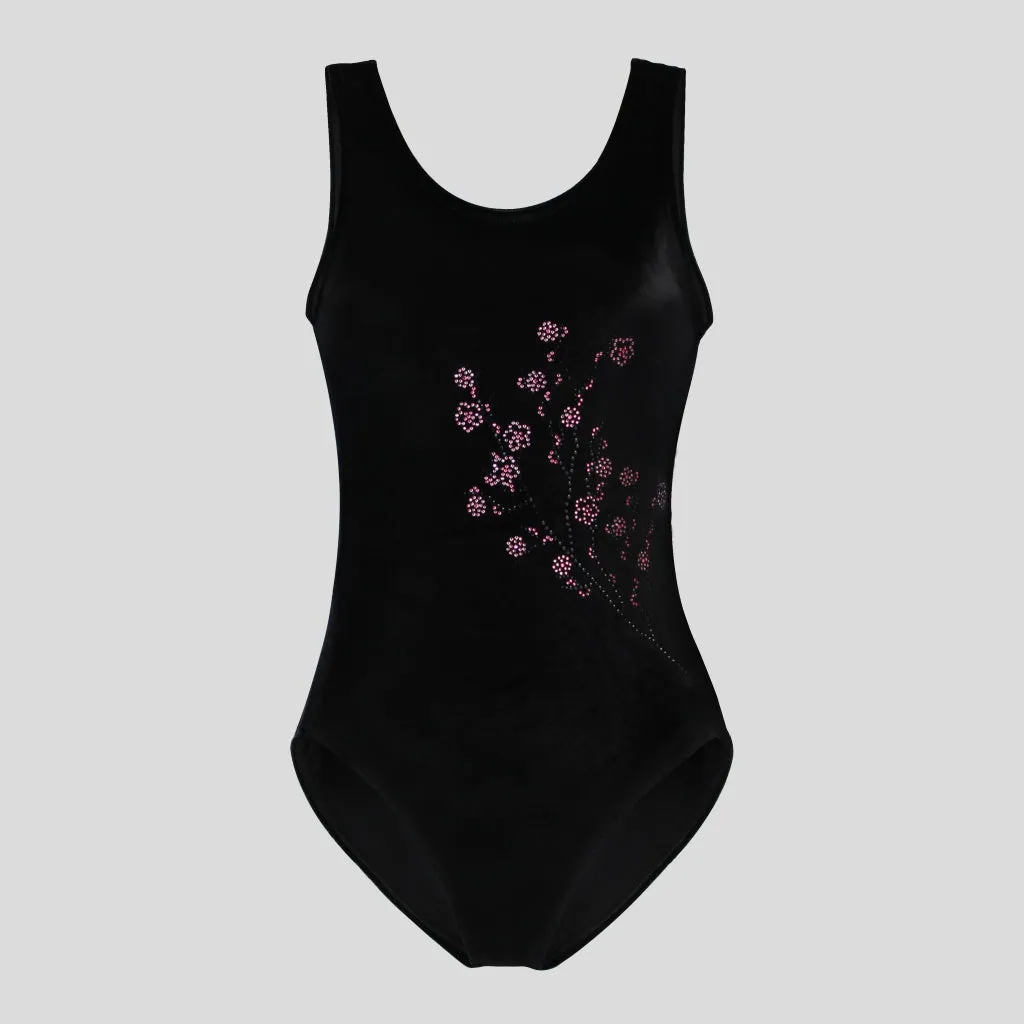 Black Velvet Leotard