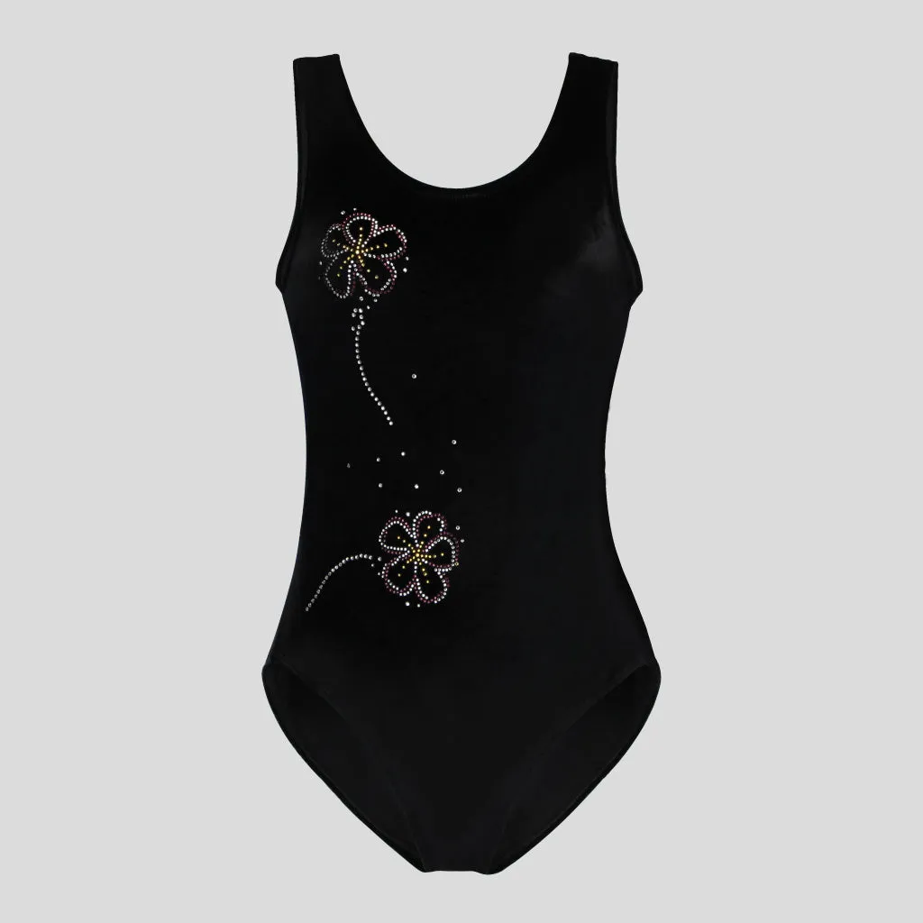 Black Velvet Leotard