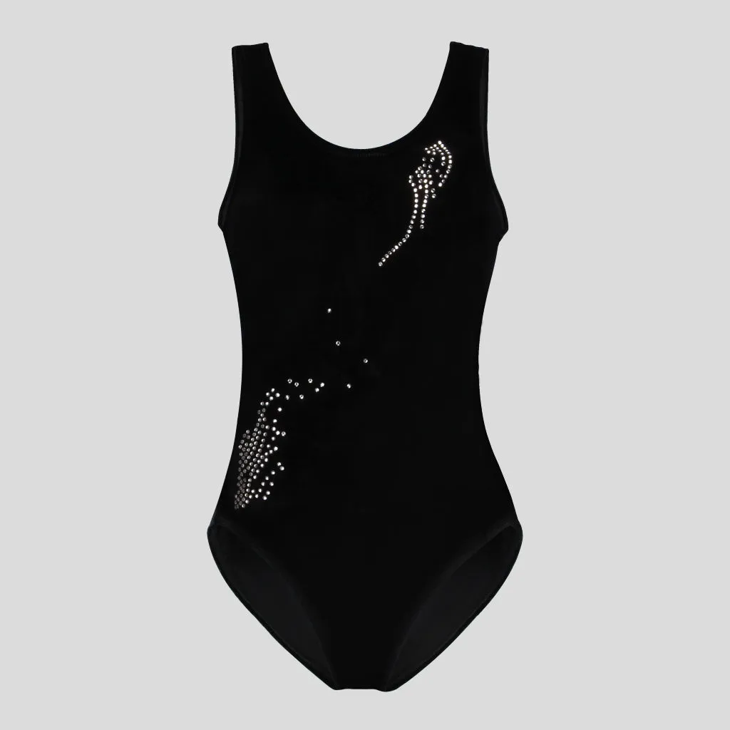 Black Velvet Leotard