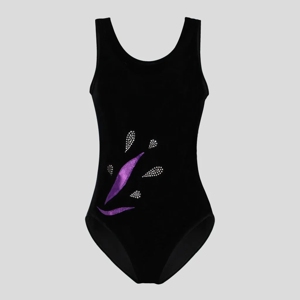 Black Velvet Leotard