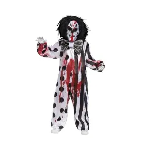 Bleeding Killer Clown Costume Child