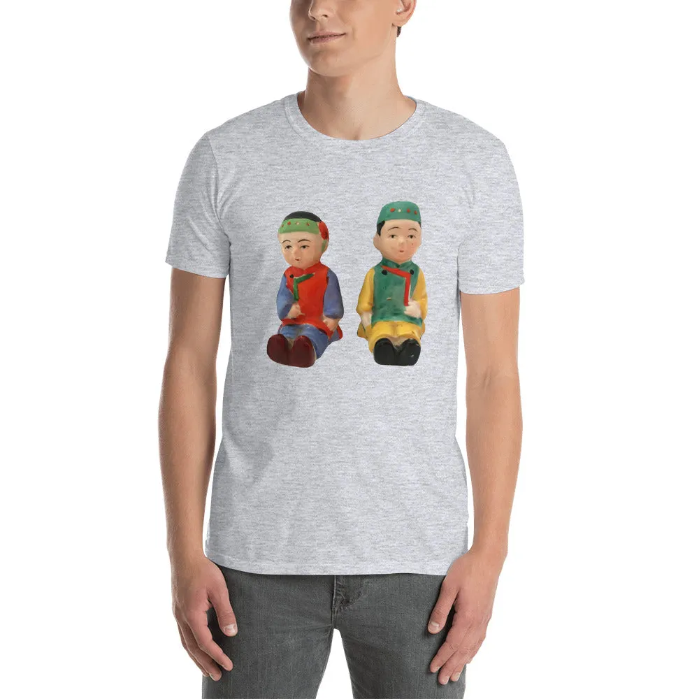 Chinese Boy and Girl - Short-Sleeve Unisex T-Shirt
