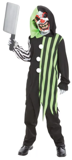 Cleaver The Clown Child Large  Costume