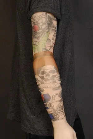 Clown Tattoo Sleeve