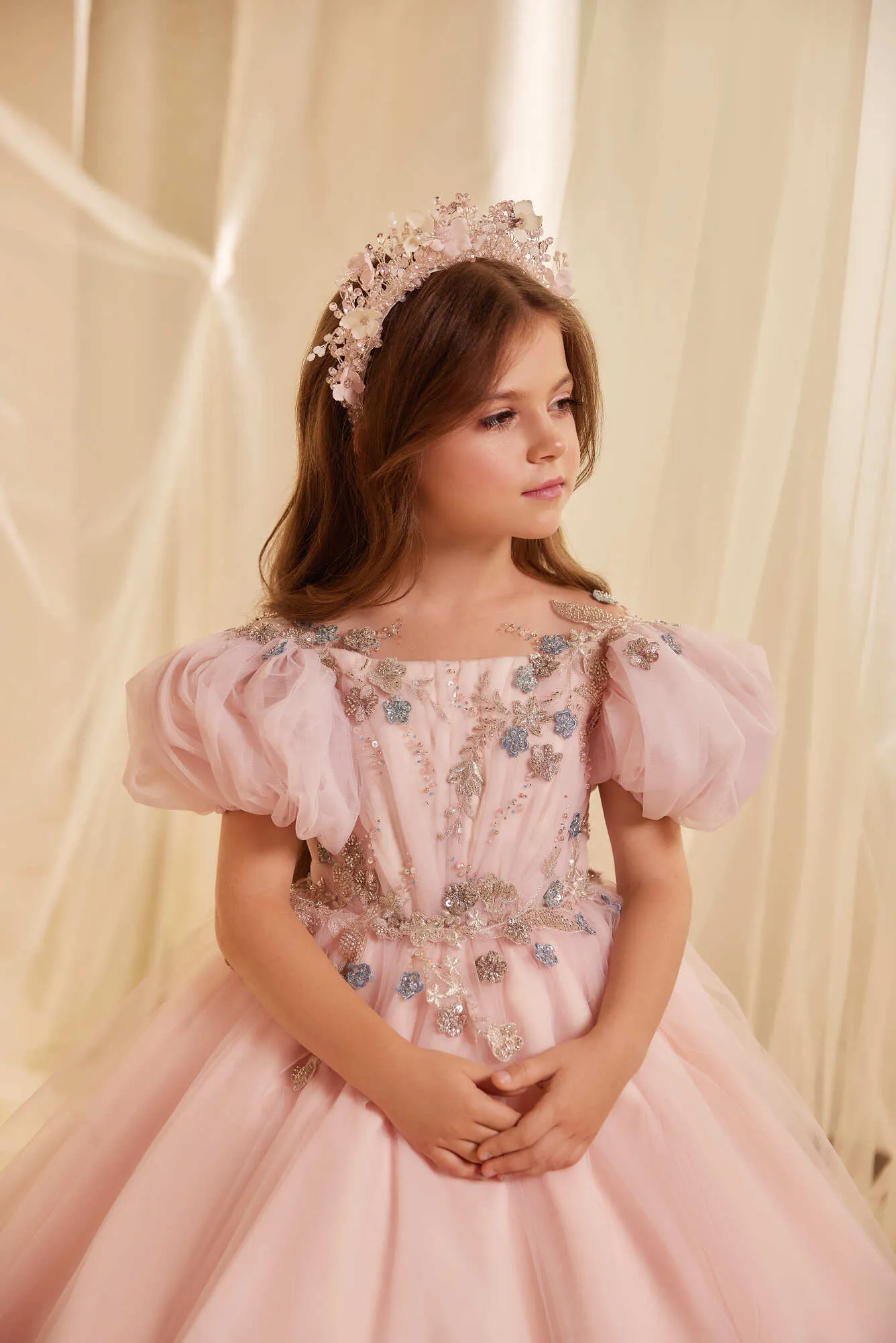 Cologne Flower Girl Dress for Wedding