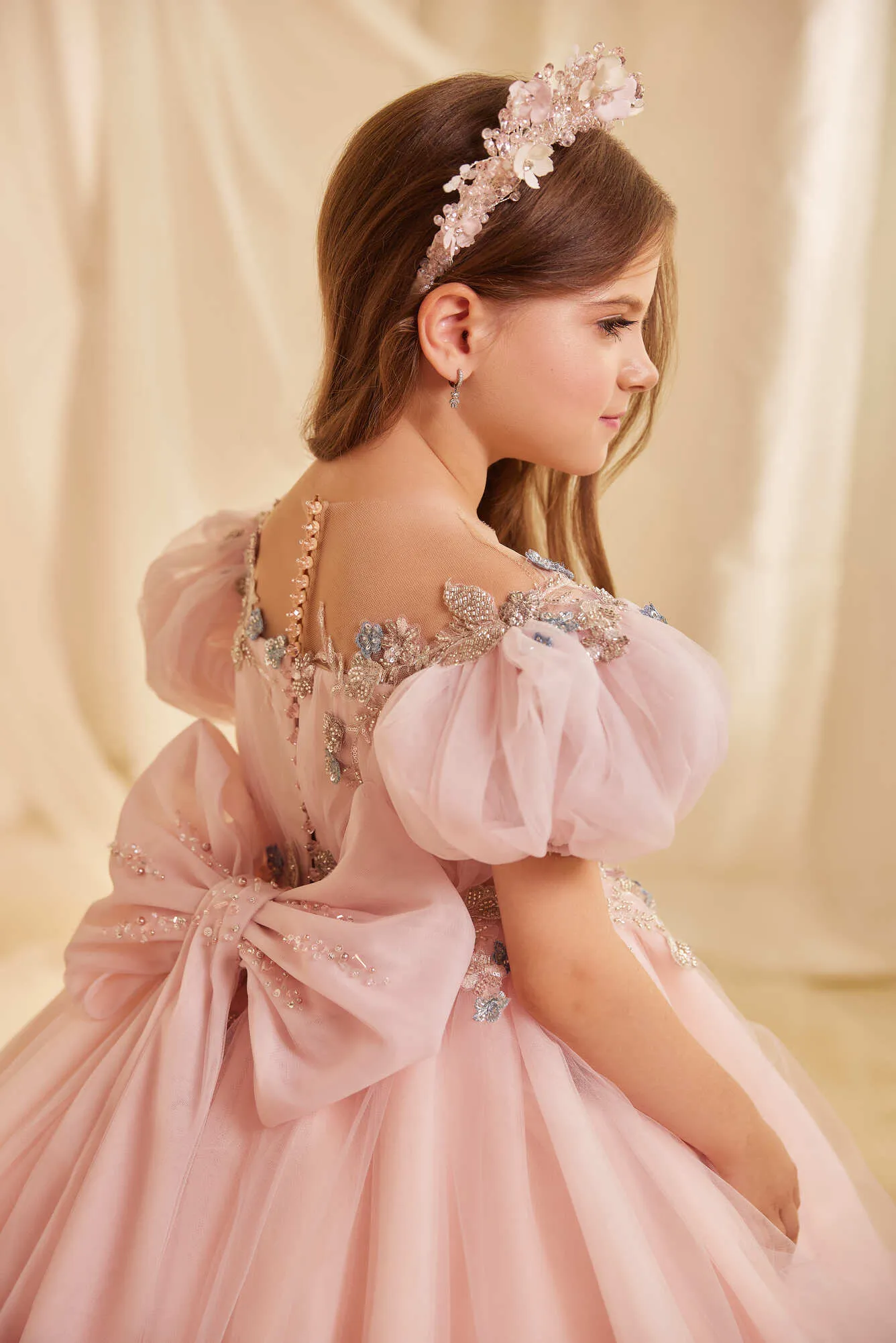 Cologne Flower Girl Dress for Wedding