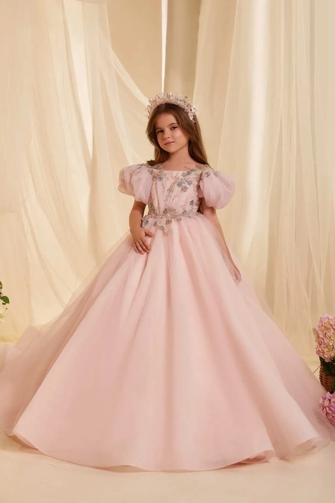 Cologne Flower Girl Dress for Wedding