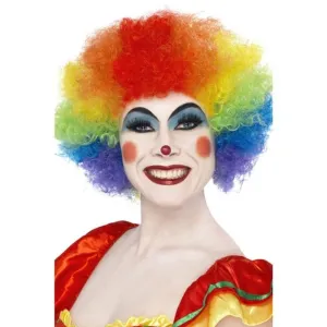 Crazy Clown Wig - Rainbow