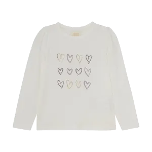 Creamie Hearts Top
