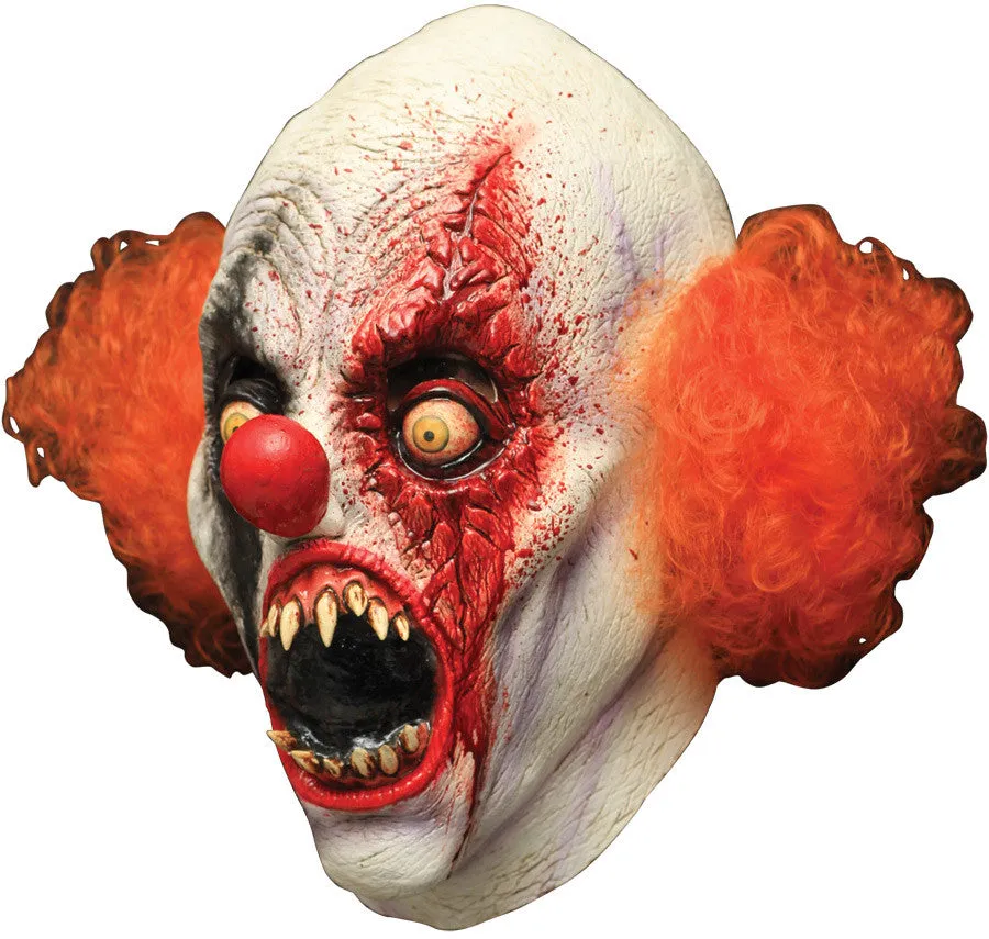 Creepy Clown Latex Mask Adult Unisex Mask