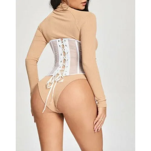 CY Strapless White