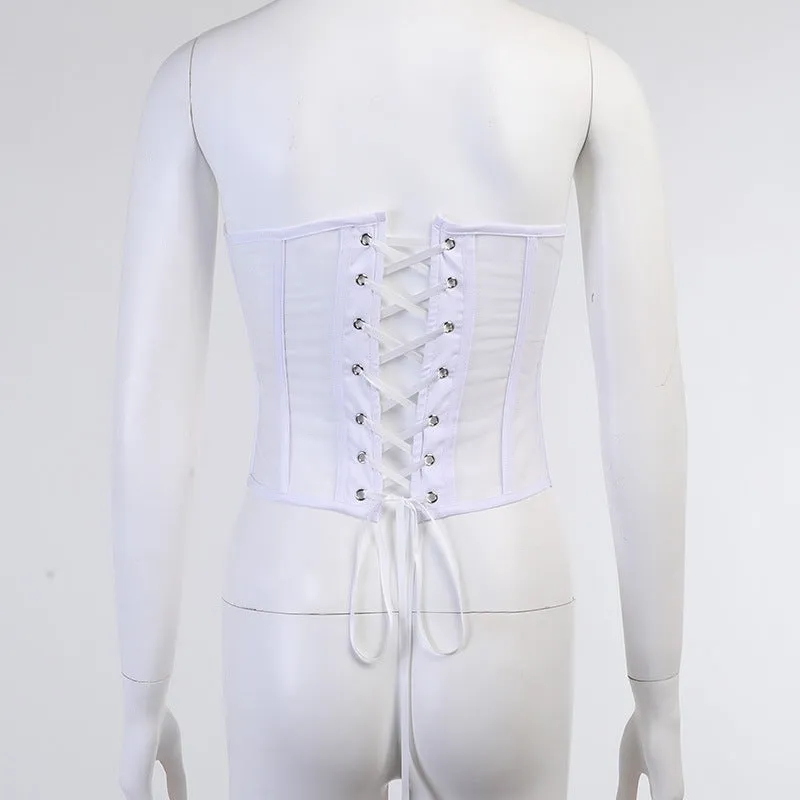 CY Strapless White
