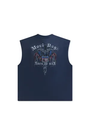 DAGGER CUT-OFF - WASHED NAVY