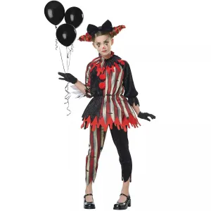 Dark Circus Clown Child Costume