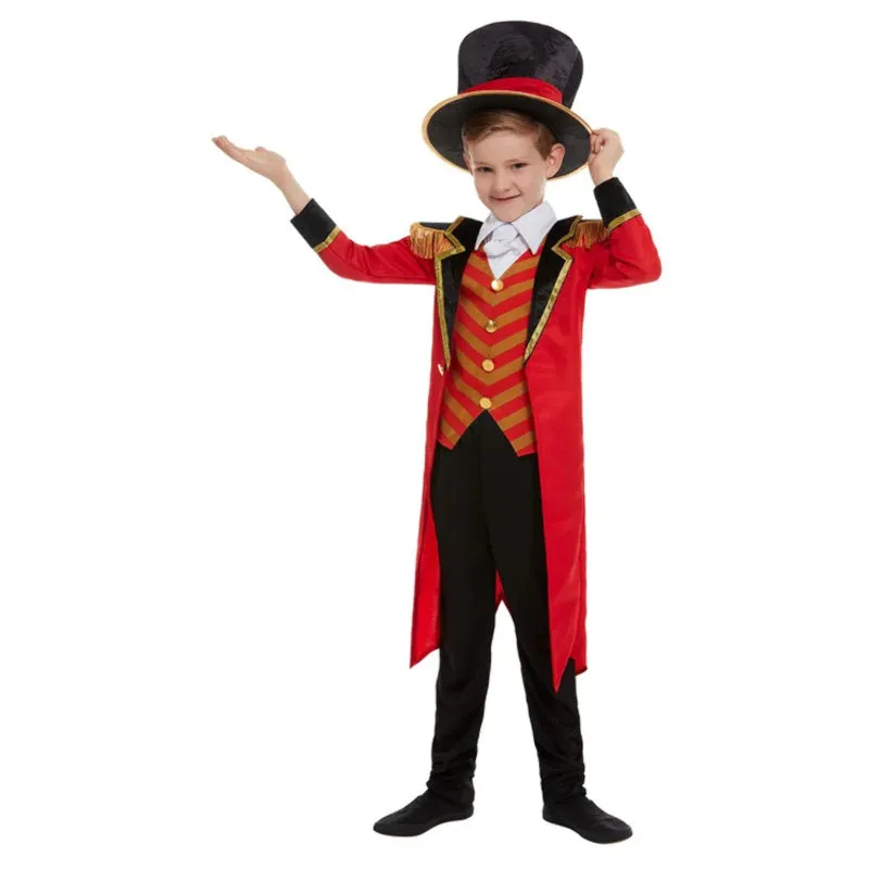 Deluxe Ringmaster Boys Costume