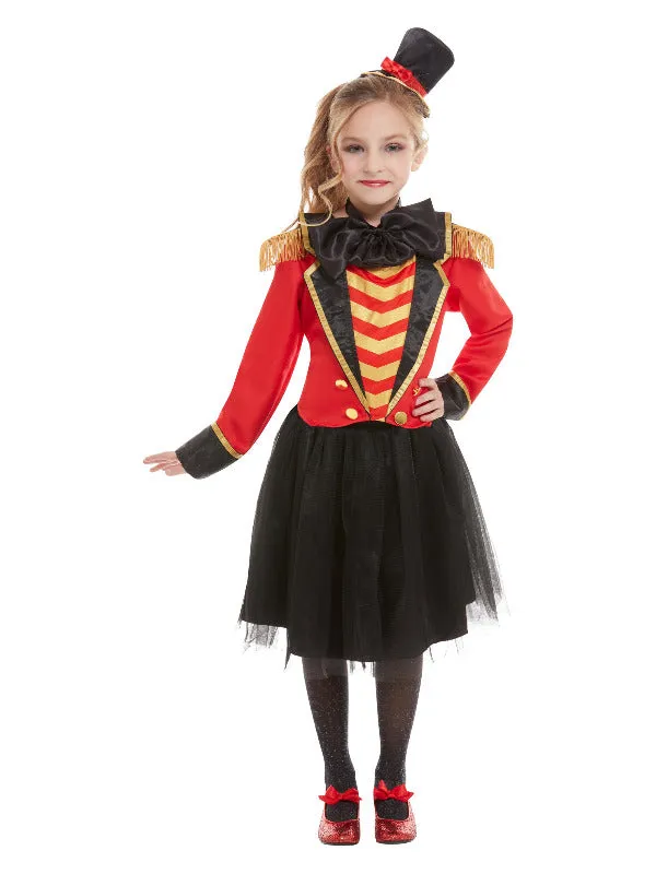 Deluxe Ringmaster Halloween Costume with Skirt