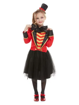 Deluxe Ringmaster Halloween Costume with Skirt