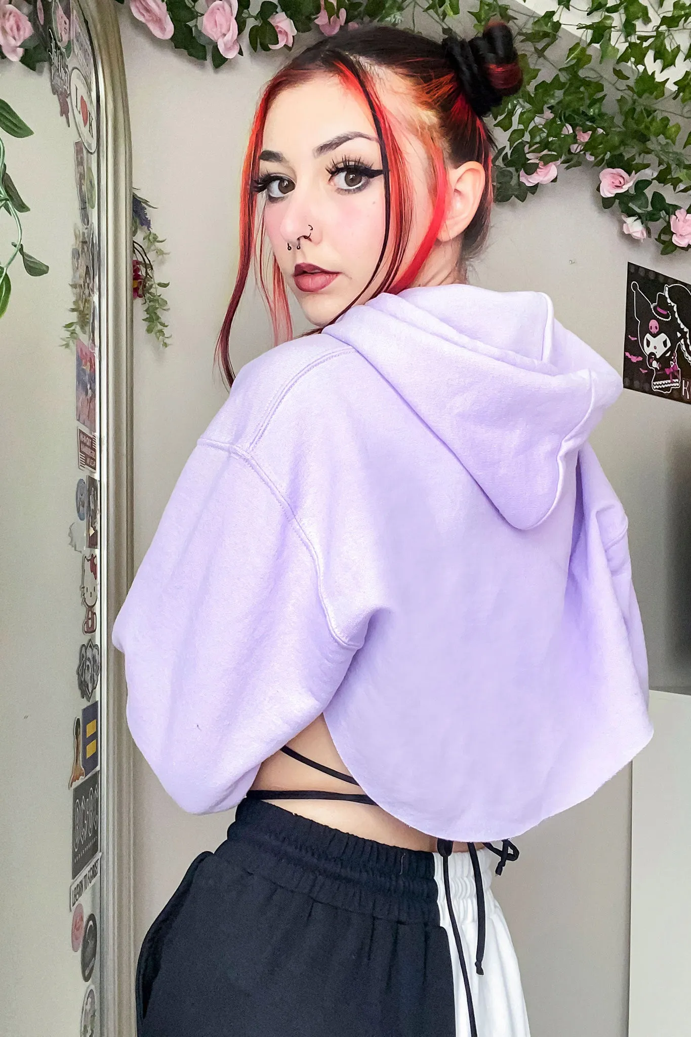 DGAF Super Crop Hoodie
