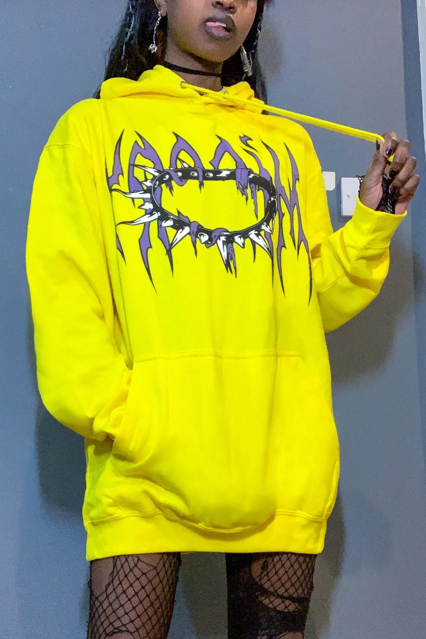 Don't Touch Hoodie Yellow