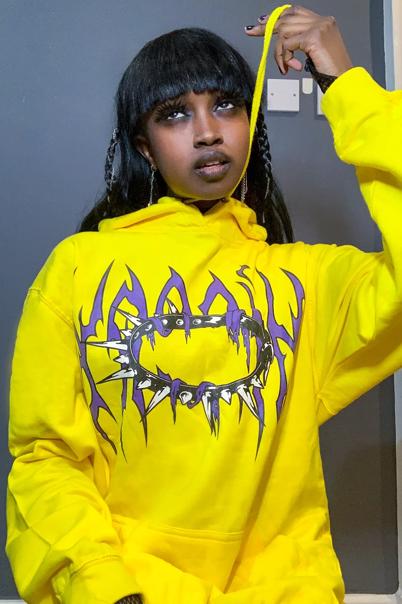 Don't Touch Hoodie Yellow