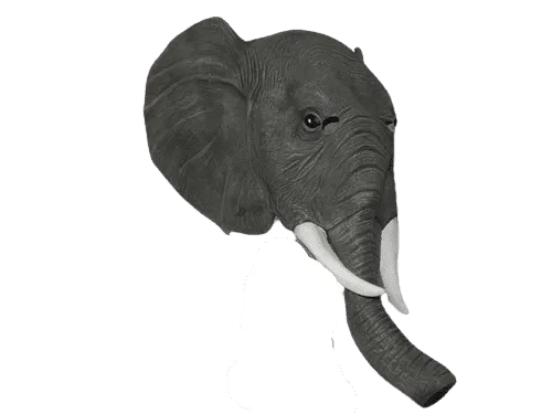 Elephant Latex Overhead Mask