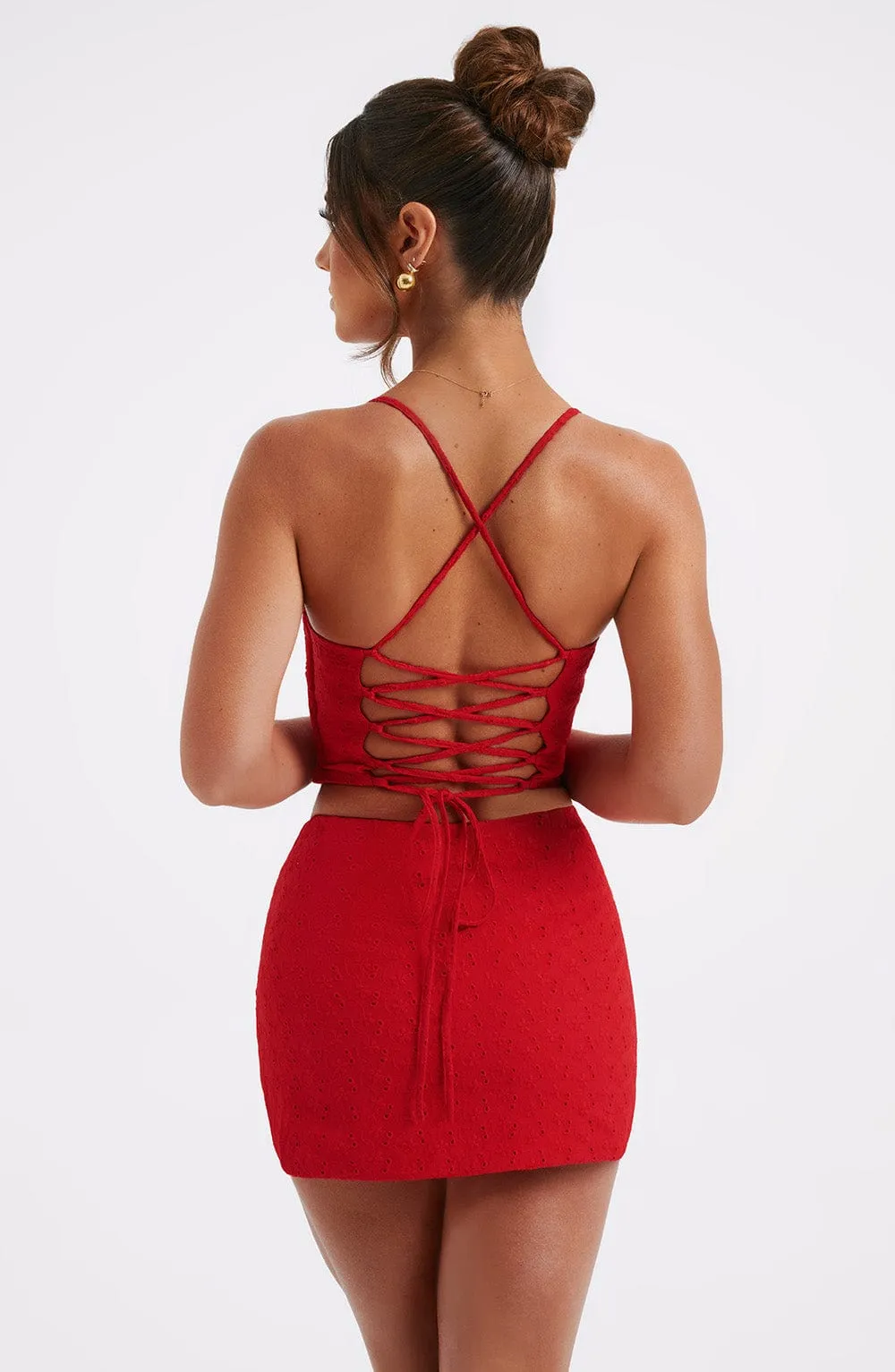 Erika Corset - Red