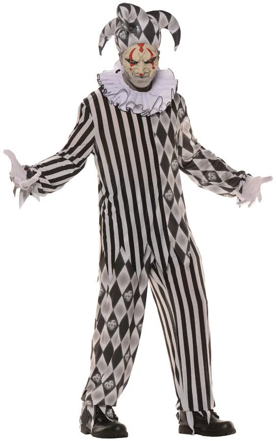 Evil Harlequin Adult Adult Men Costume
