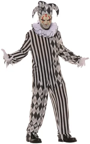 Evil Harlequin Adult Adult Men Costume