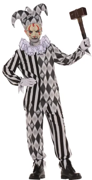 Evil Harlequin No Mask Child L Child Unisex Costume
