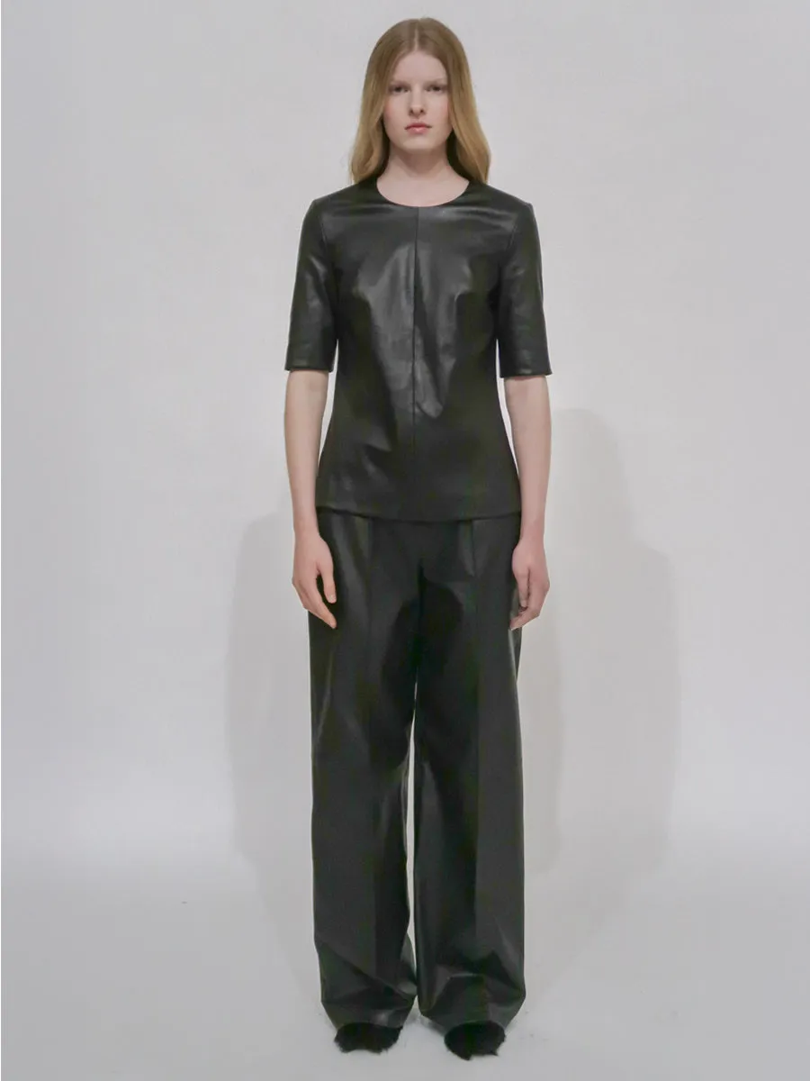 FITTED T-SHIRT TOP - PLONGE