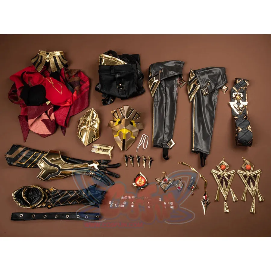 Genshin Impact Dehya Cosplay Costume C07685  AAA