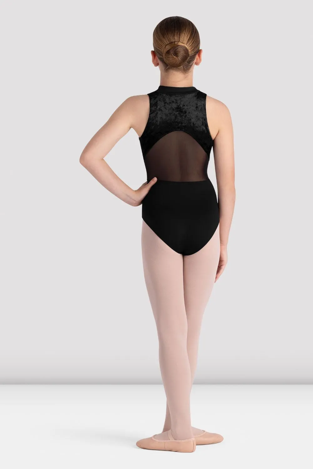 Girls Tanya Zip Front Leotard